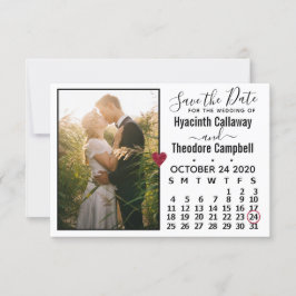 Hochzeit Speichern Sie den Termin Oktober 2020 Kal Save The Date