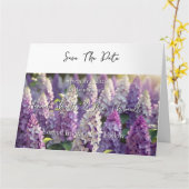 Hochzeit Speichern Sie die Datumskarte Karte (Gelbe Blume)