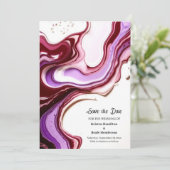 Hochzeit Speichern Sie die Datumskarte Save The Date (Stehend Vorderseite)