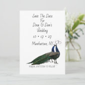 Hochzeit Speichern Sie die Datumskarte Save The Date (Stehend Vorderseite)