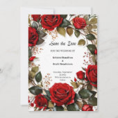 Hochzeit Speichern Sie die Datumskarte Save The Date (Vorderseite)