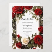 Hochzeit Speichern Sie die Datumskarte Save The Date (Vorne/Hinten)