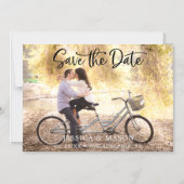 Hochzeit speichern Sie die Datumsmagnete - Daten s Magneteinladung (Vorderseite)