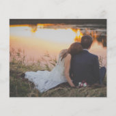 Hochzeit Speichern Sie die formale Datumskarte (Vorderseite)