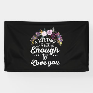 Hochzeit spendet ein Leben ist nicht genug, um Sie Banner
