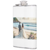 Hochzeit Strand Paare Flachmann (Links)