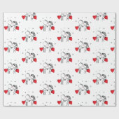 Hochzeit , Tag Valencia , Liebe Geschenkpapier (Flach)