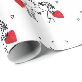 Hochzeit , Tag Valencia , Liebe Geschenkpapier (Rolleneckpunkt)