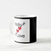 Hochzeit , Tag Valencia , Liebe Kaffeetasse (Vorderseite Links)