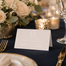 Hochzeit taupe cremefarbene monogrammierte Girland