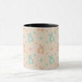 Hochzeit-Teddys Tasse (Zentrum)