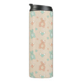 Hochzeit-Teddys Thermosbecher (Nach rechts gedreht)