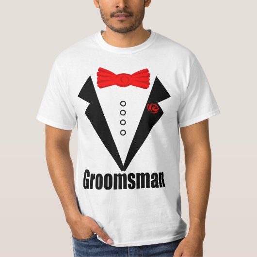 Hochzeit, Trauzeuge T-Shirt (Vorderseite)
