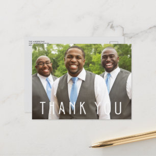 Hochzeit Trauzeugen Trauzeuge Foto Vielen Dank Postkarte