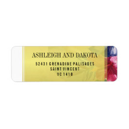 Hochzeit | Tropenfarben-Blume