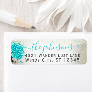 Hochzeit Türkis Aquamarines Aqua Blauer Hörnchen T