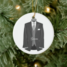 Hochzeit Tuxedo Groom Ornament
