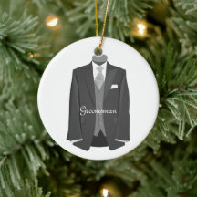 Hochzeit Tuxedo Trauzeuge Ornament