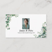 Hochzeit- und Veranstaltungsplaner Visitenkarte (Vorderseite)