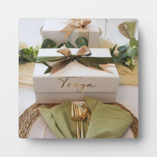 Hochzeit und Verlobung Fotoplatte