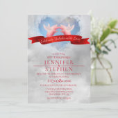 Hochzeit-Unglaubliche Liebe Einladung (Stehend Vorderseite)