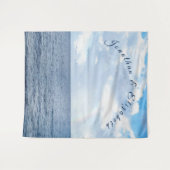 Hochzeit unter dem Meer Wandteppich (Vorderseite (Horizontal))