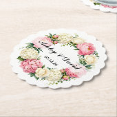 Hochzeit untersetzer (angewinkelt)