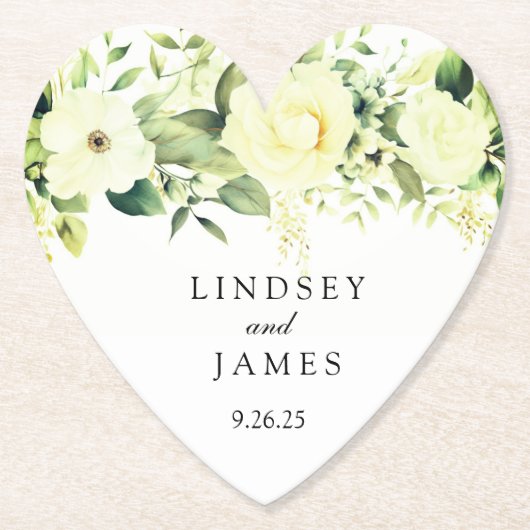 Hochzeit Untersetzer (Vorderseite)