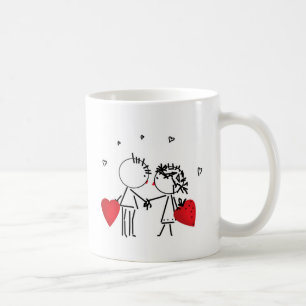 Hochzeit, Valentinstag Kaffeetasse