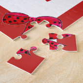 Hochzeit, Valentinstag Puzzle (Seite)
