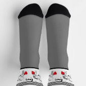 Hochzeit, Valentinstag-Socken Socken (Oben)
