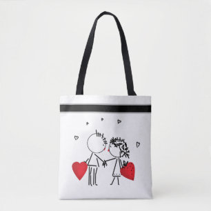 Hochzeit, Valentinstag Tasche