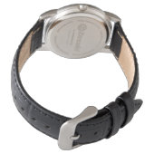 Hochzeit Vater der Braut Geschenk Monogramm Sport Armbanduhr (Rückseite)