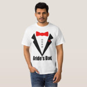 Hochzeit, Vater der Braut T-Shirt (Vorne ganz)