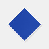 Hochzeit "VBRANT Blue" Serviette (Ecke)