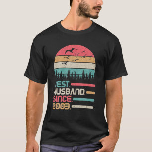 Hochzeit Verheiratet Jubiläum 19 Jahre Bester Ehem T-Shirt