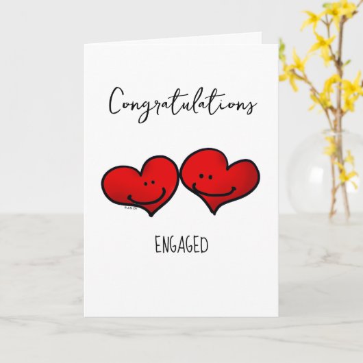 Hochzeit Verlobung Dusche gratulieren Karte (Gelbe Blume)