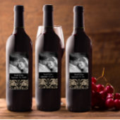 Hochzeit Verlobung Foto Damask Save the Date