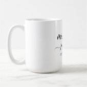 Hochzeit Verlobung Herz Frau Personalisierte Bezei Kaffeetasse (Links)