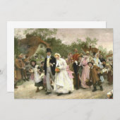 Hochzeit, Verlobung oder Brautpartyeinladungen Einladung (Vorne/Hinten)