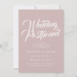 Hochzeit verschoben ändern Datum Save The Date