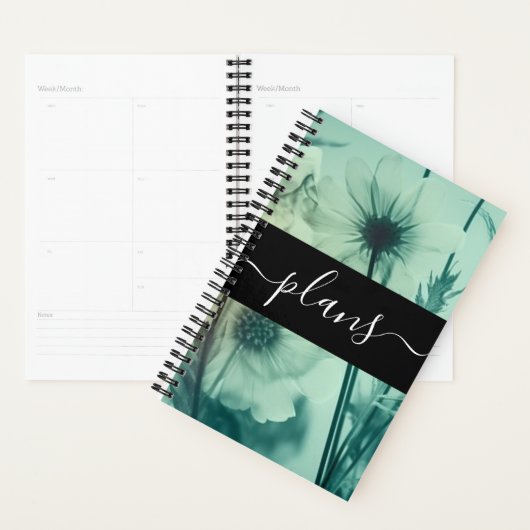 Hochzeit Vintager blauer Wildblumen Planer (Anzeige)