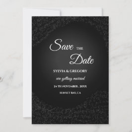 Hochzeit Vollmond Sterne Silber Platin Save The Date
