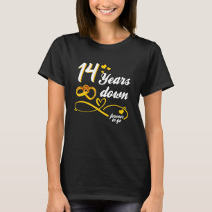 Hochzeit von 14 Jahren für immer, um unendliche Li T-Shirt