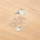 Hochzeit von Akrylen Acryleinladungen (Ablage )