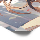 Hochzeit von Anime Lesbian im Zentrum Poster (Ecke)