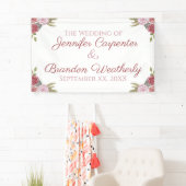 Hochzeit von Aquarellfarben Banner (Insitu)