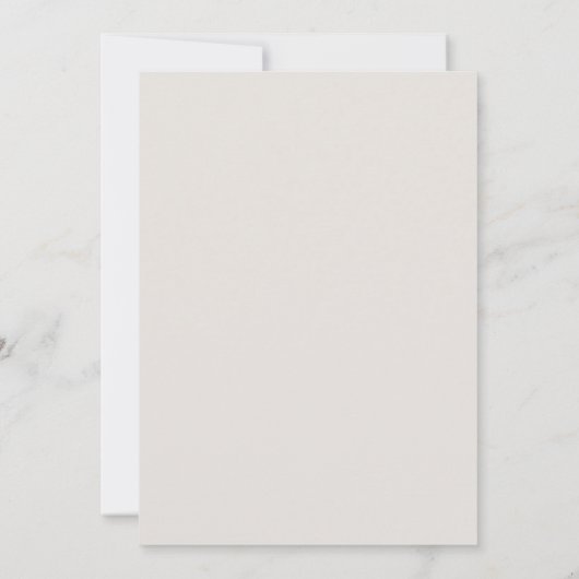 Hochzeit von Aquarellfarben Einladung (Rückseite)