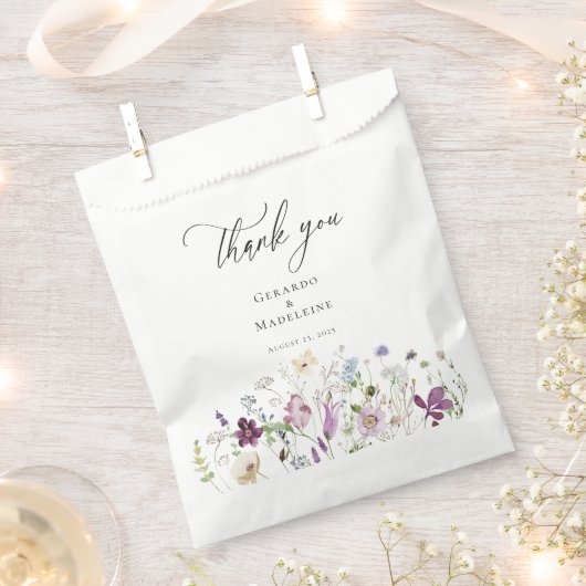 Hochzeit von Aquarellfarben Geschenktütchen (Ausgeschnitten)