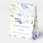 Hochzeit von Aquarellfarben | weiß Geschenkschachtel (Vorderseite)